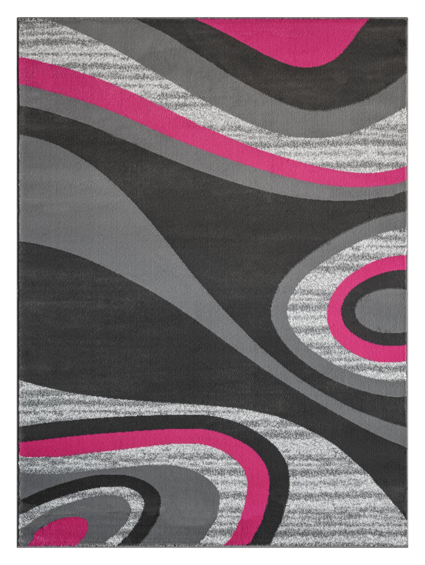 Festival Collection Pink & Gray Area Rug - 45686