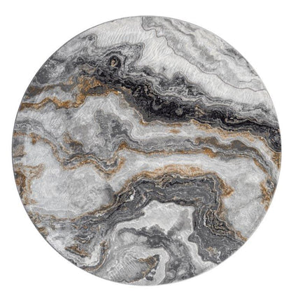 Marble Collection Grey Area Rug - 20472