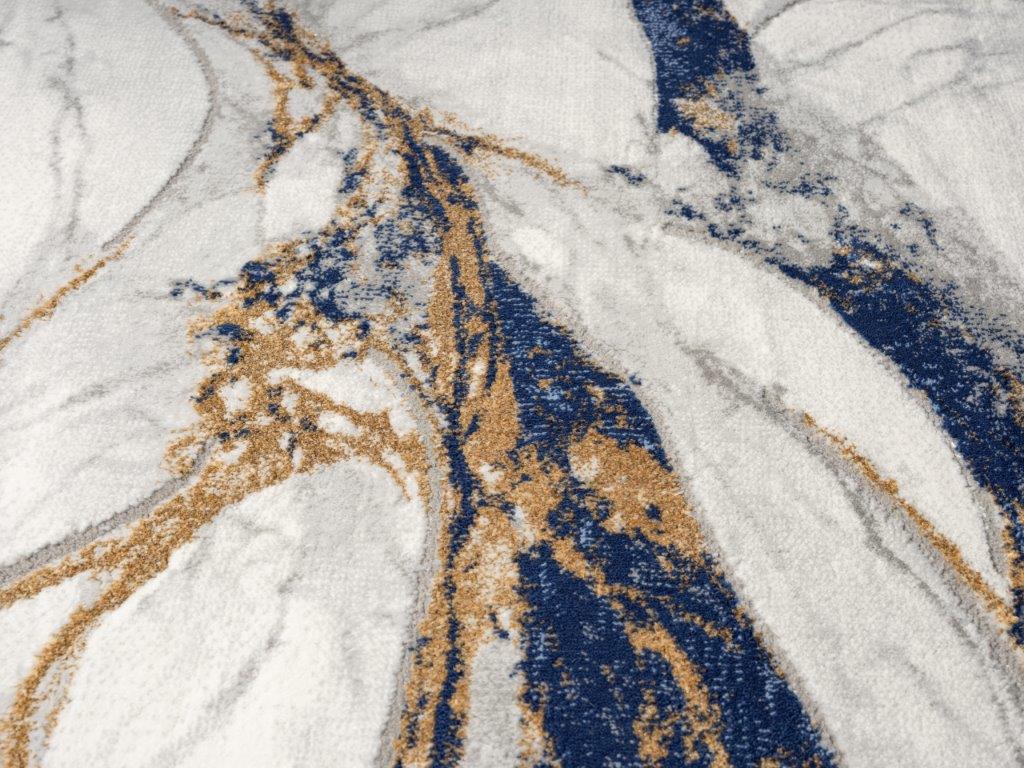 Marble Collection Blue Area Rug - 20764