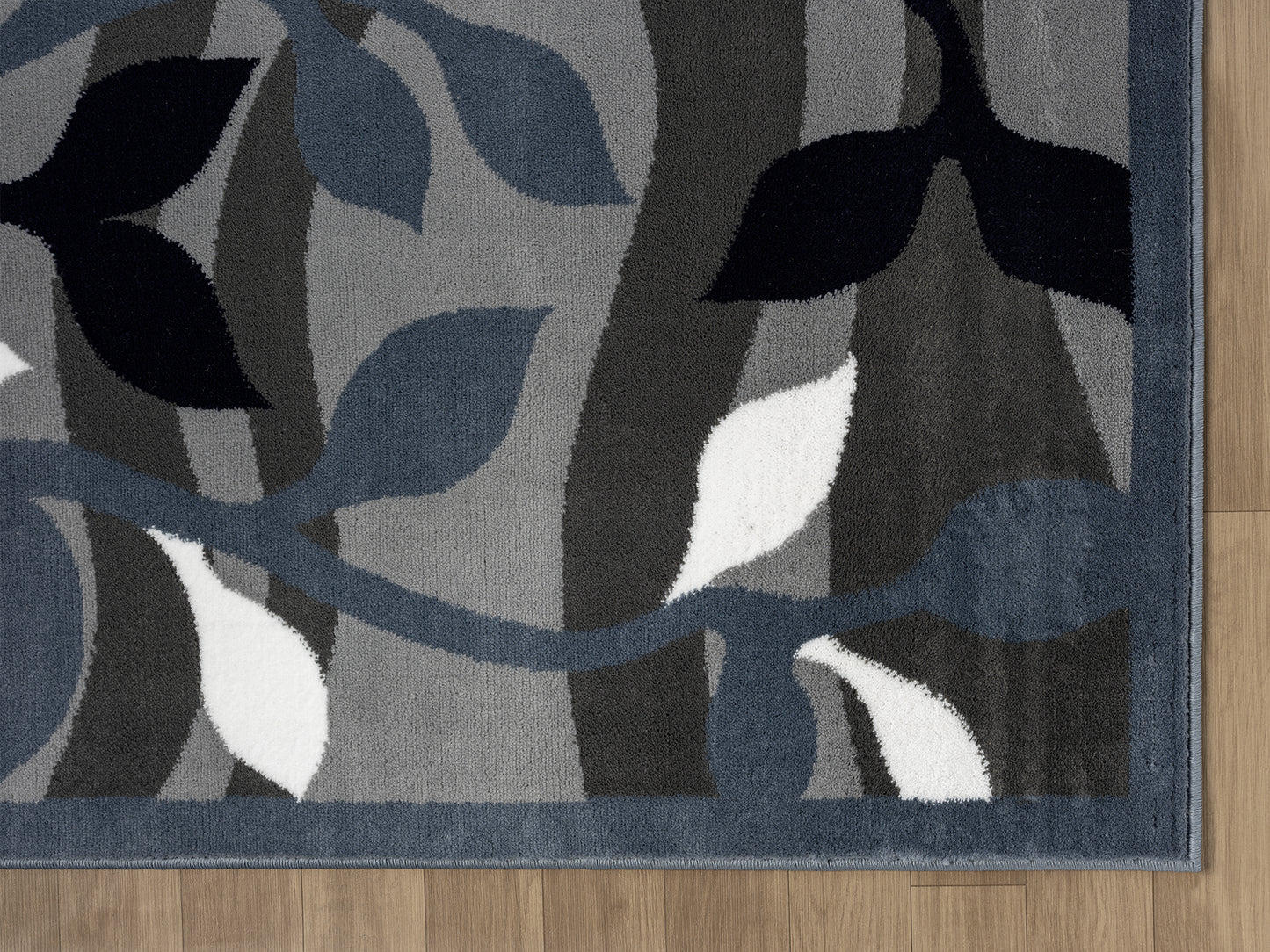 Festival Collection Blue & Gray Area Rug - 45060