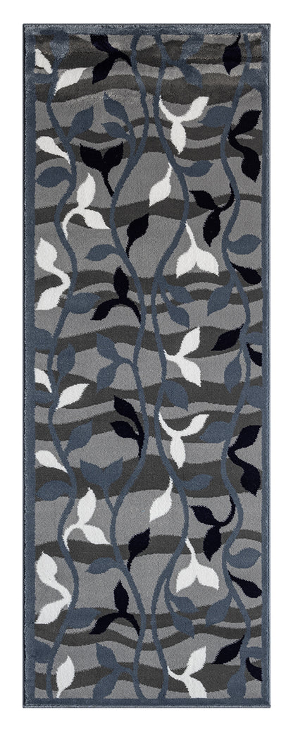 Festival Collection Blue & Gray Area Rug - 45060