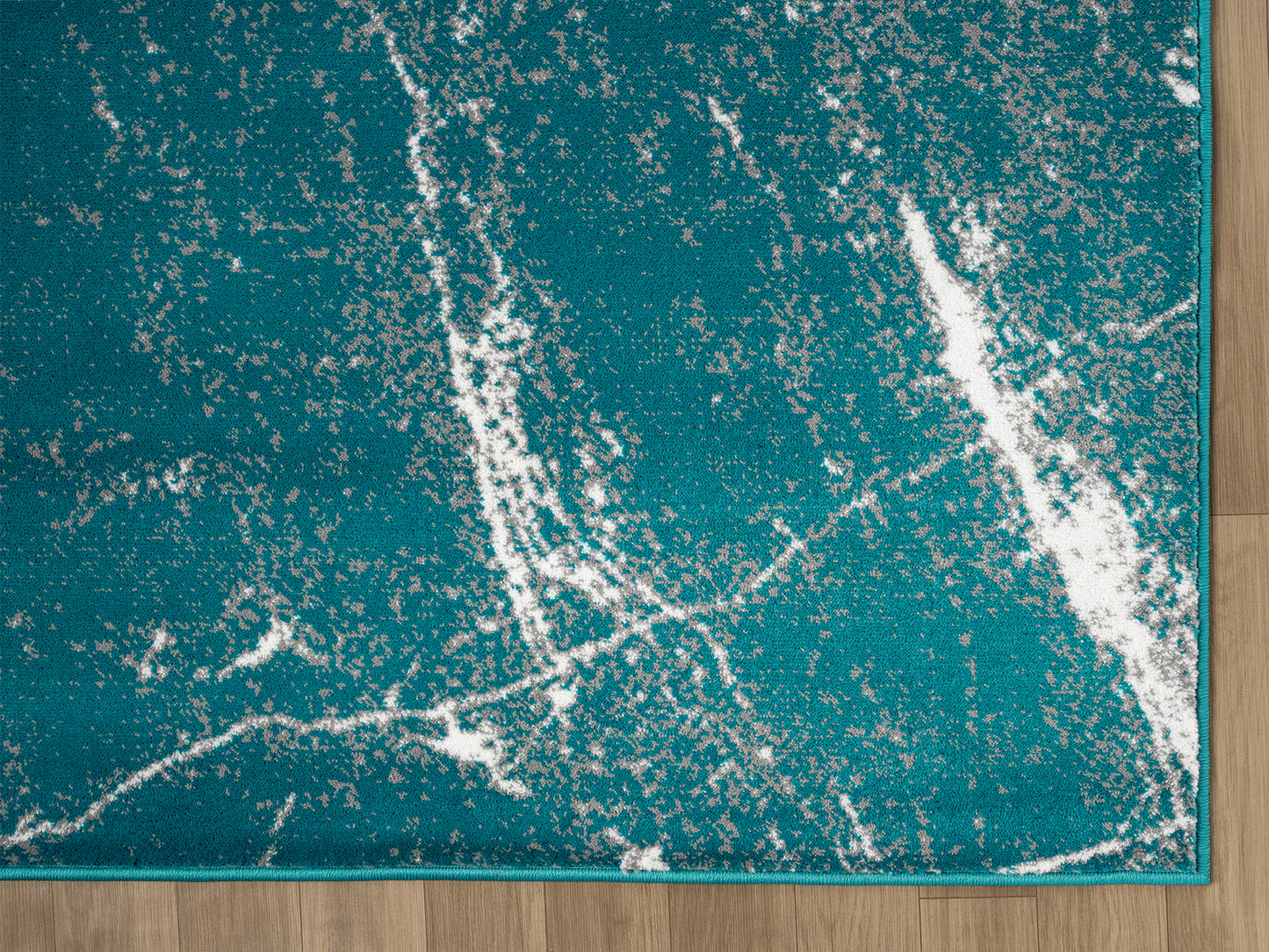 Festival Collection Aqua Area Rug - 45163