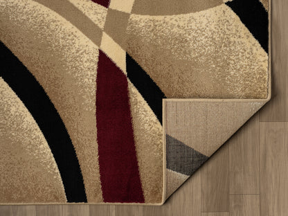 Festival Collection  Beige & Red  Area Rug - 45833