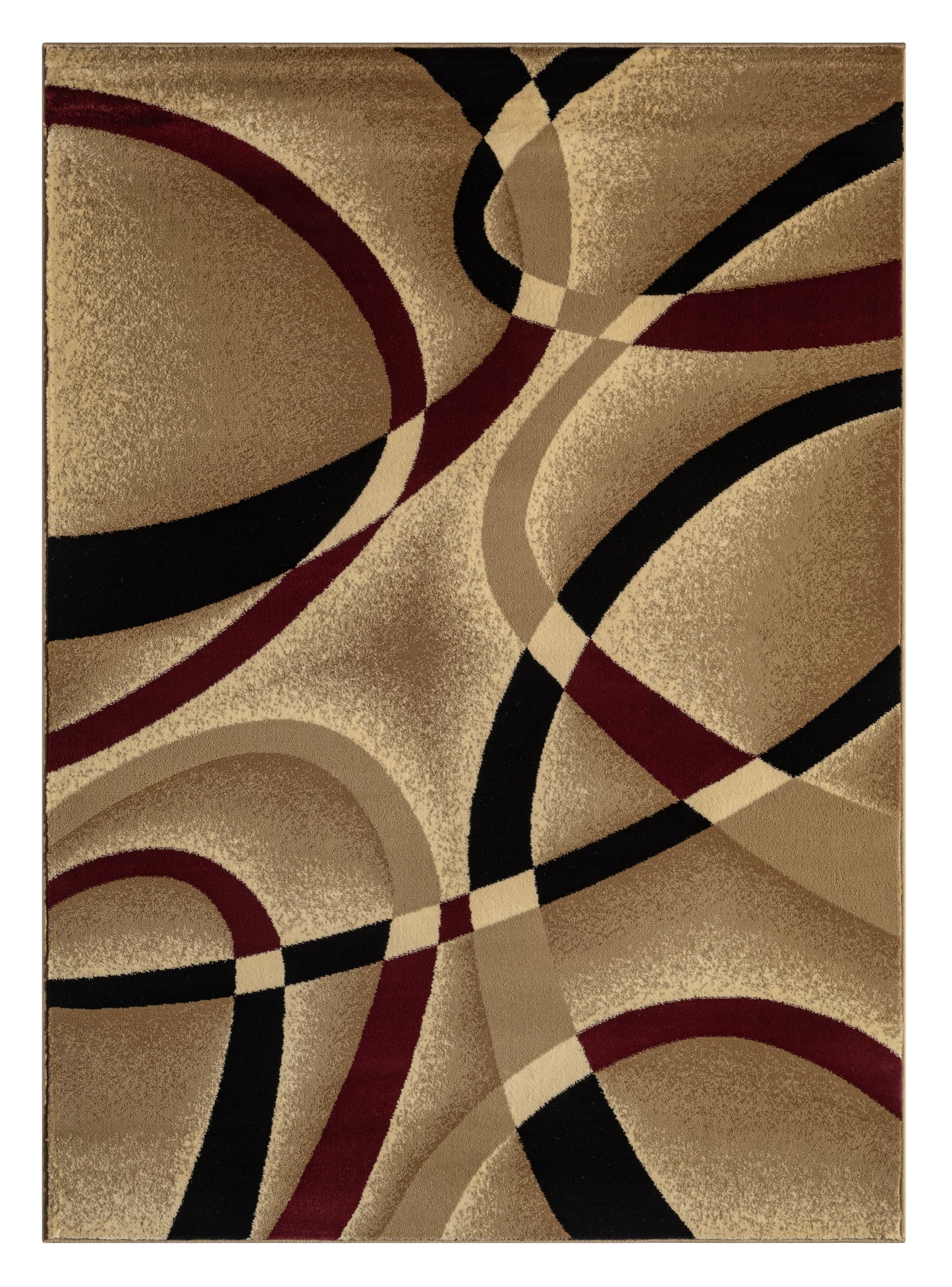 Festival Collection  Beige & Red  Area Rug - 45833