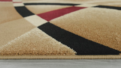 Festival Collection  Beige & Red  Area Rug - 45833